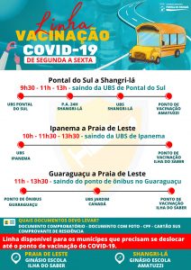 5177b6ee-linha-pontal-212x300 Pontal do Paraná implantou a Linha Vacinação Covid para facilitar o atendimento aos munícipes
