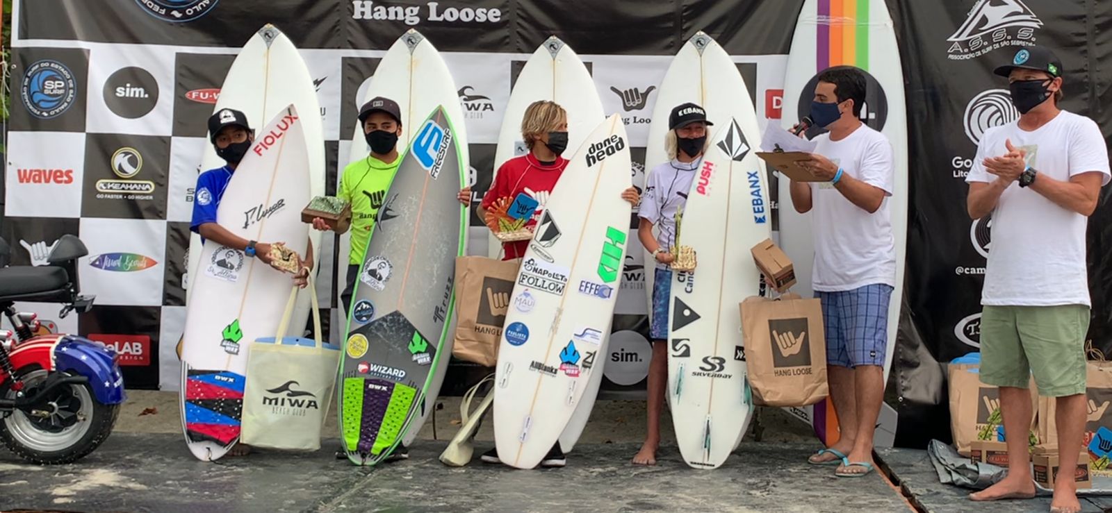 e6b31faa-75707b133944d7ebe4f81a062e5f29f8b2cb58fa Surfistas de Matinhos são campeões em duas categorias do Hang Loose Surf Attack, em São Paulo