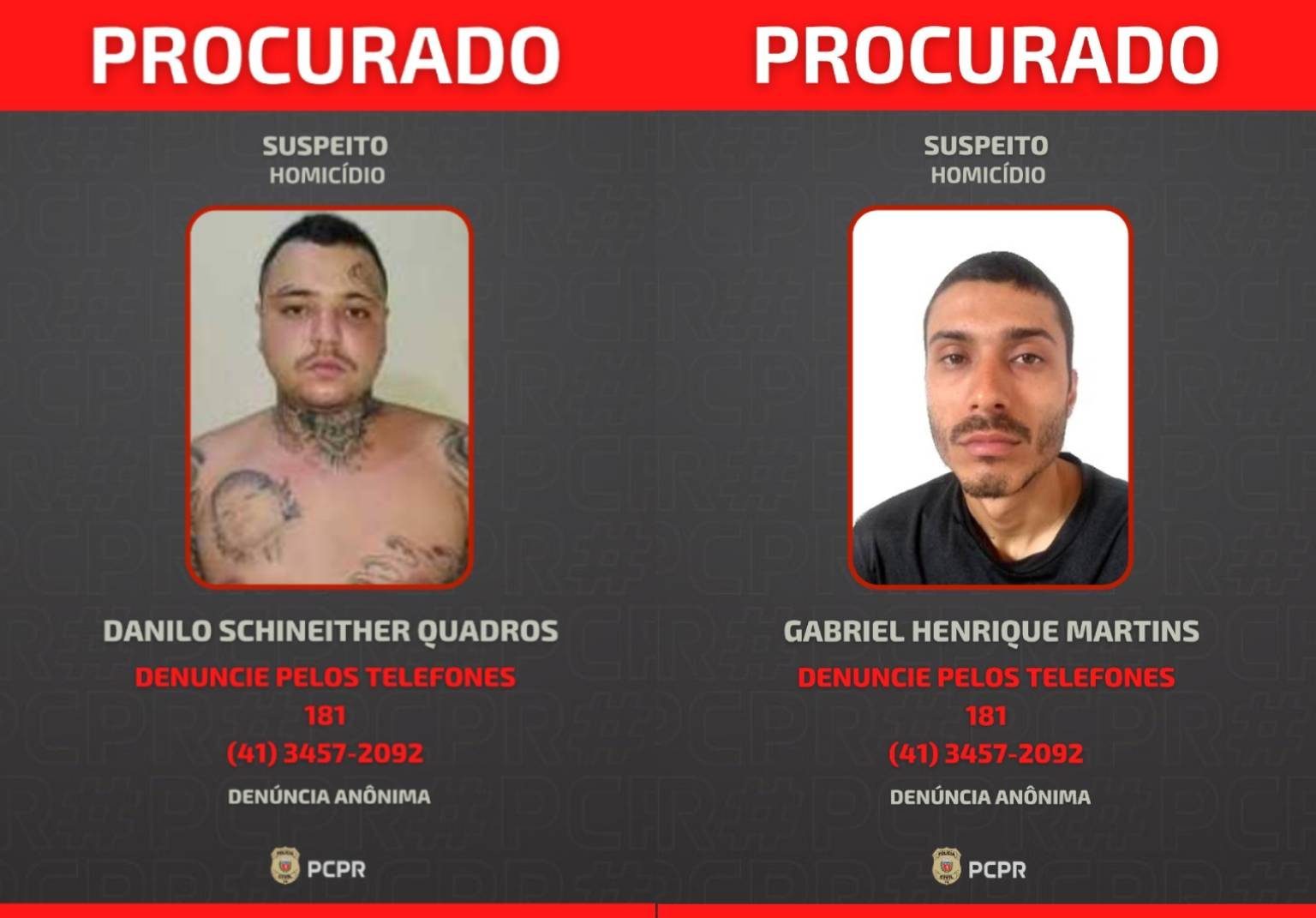 0085a522-novo-projeto-e1643146119857 Polícia Civil divulga foto de dupla suspeita de ter cometido homicídio em Pontal do Paraná no ano de 2021