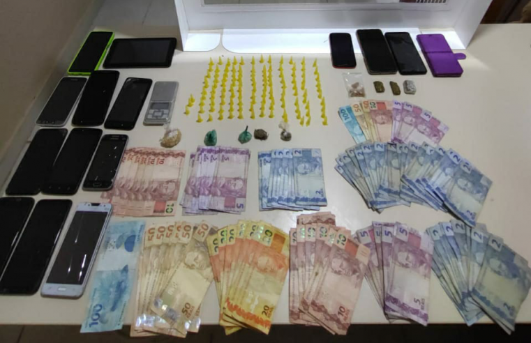 Três pessoas foram presas suspeitas de tráfico de drogas durante operação da PM em Morretes