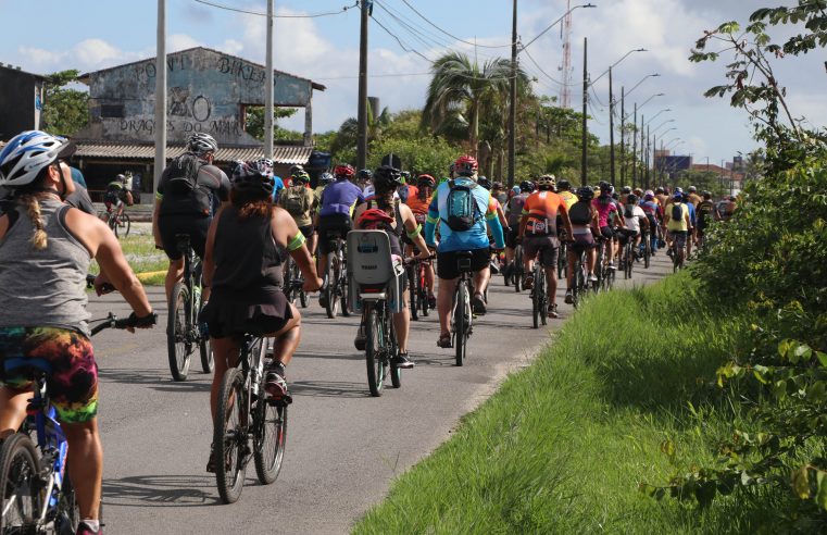 Pedala Paraná reúne mais de 200 ciclistas em desafio de 27 quilômetros, em Pontal do Paraná