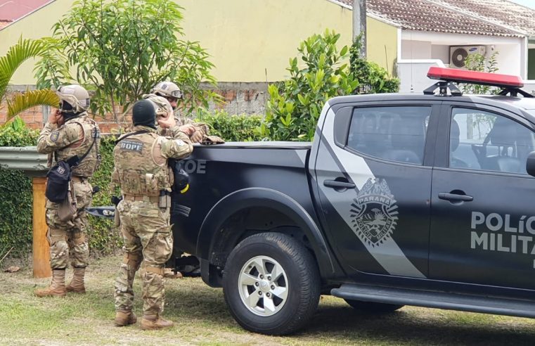 Homem morre em confronto com a Polícia Militar, em Pontal do Paraná