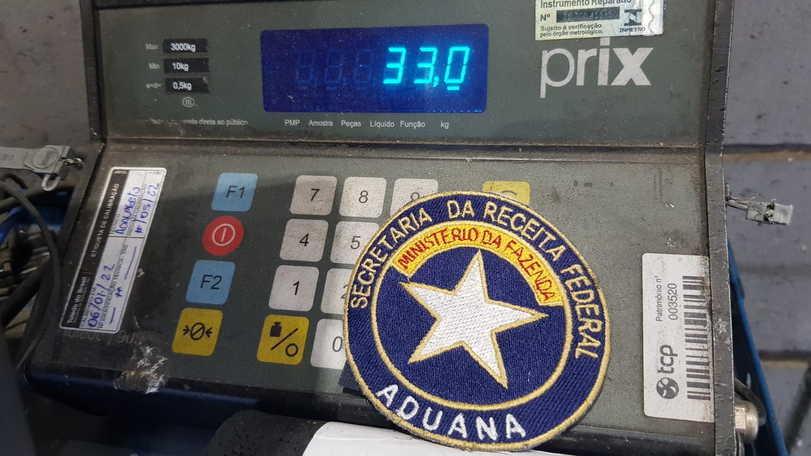 d7026c7f-25a3-4466-9c72-36e115c1a24b Tráfico Internacional: Receita Federal apreende 33 kg de cocaína no Porto de Paranaguá