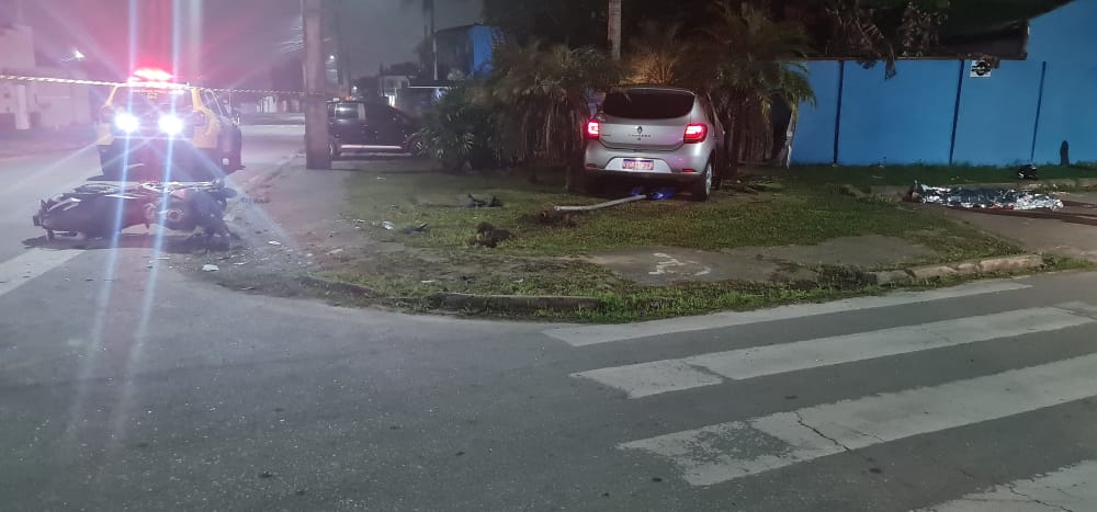 Policial Militar morre após acidente de trânsito em Paranaguá
