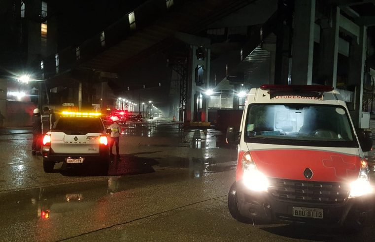 URGENTE: incêndio atinge dala de empresa portuária de Paranaguá