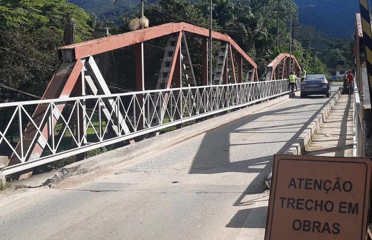 Ponte de Porto de Cima, em Morretes, terá bloqueios esta semana para finalização de obra