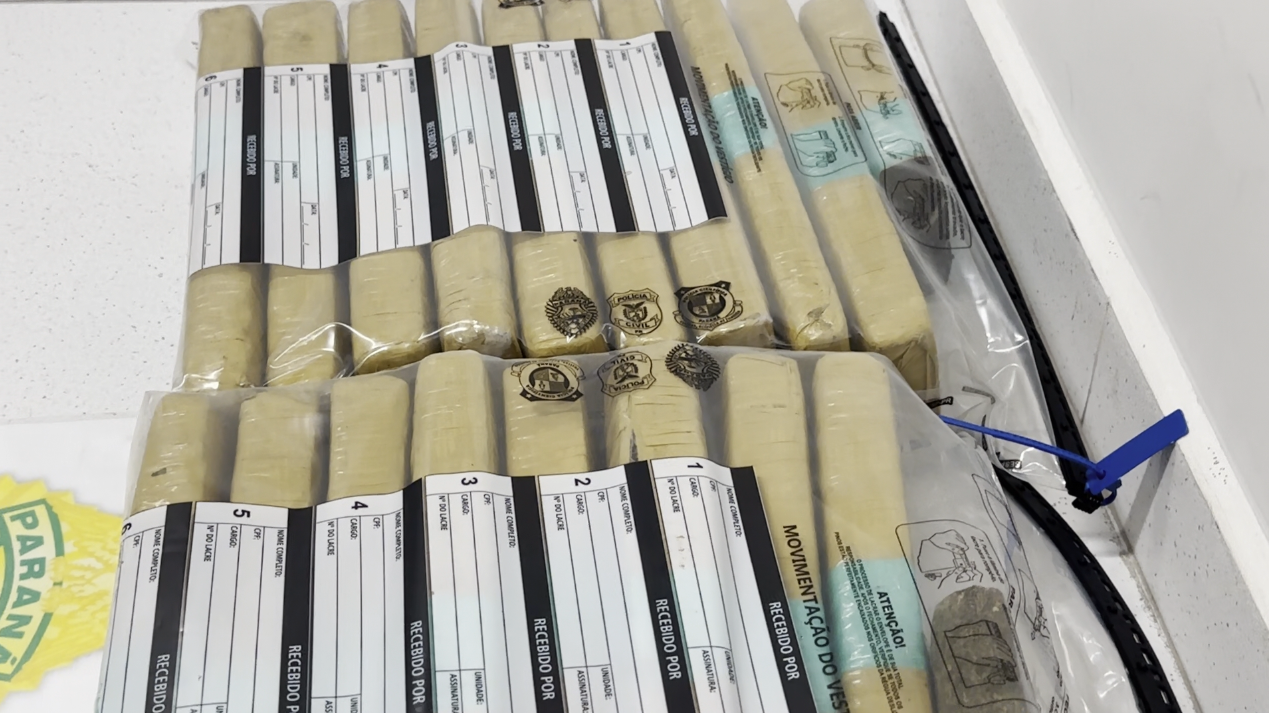Operação Omnis: PM apreende 15 kg de maconha e prende suspeito em Paranaguá